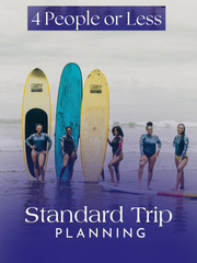 STANDARD Trip Planning: 4 PEOPLE or Less